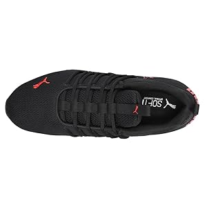 Amazon.com | PUMA Axelion City Escape Puma Black/High-Risk